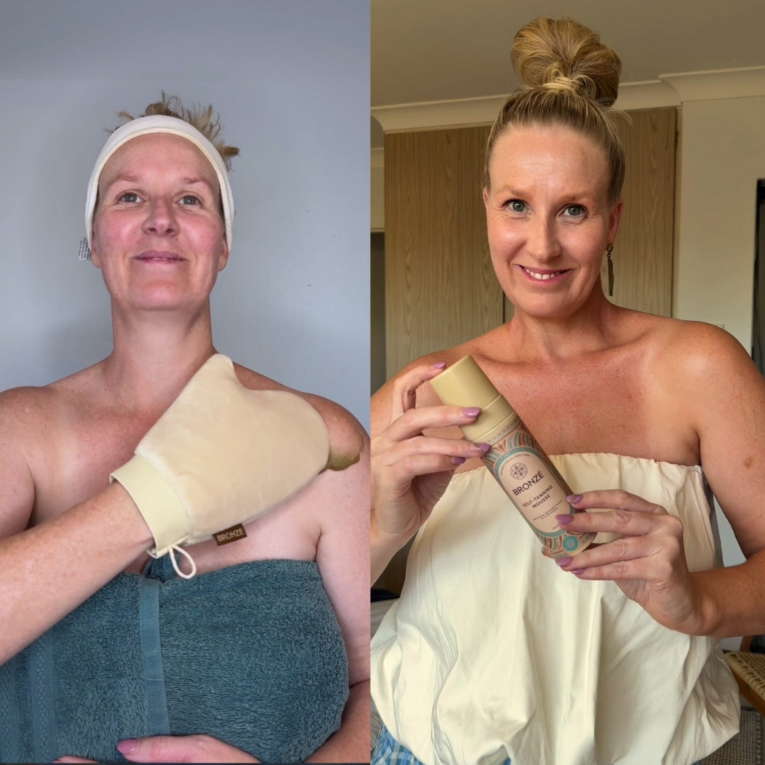 Bronze Self-Tanning Mousse with GlowCare