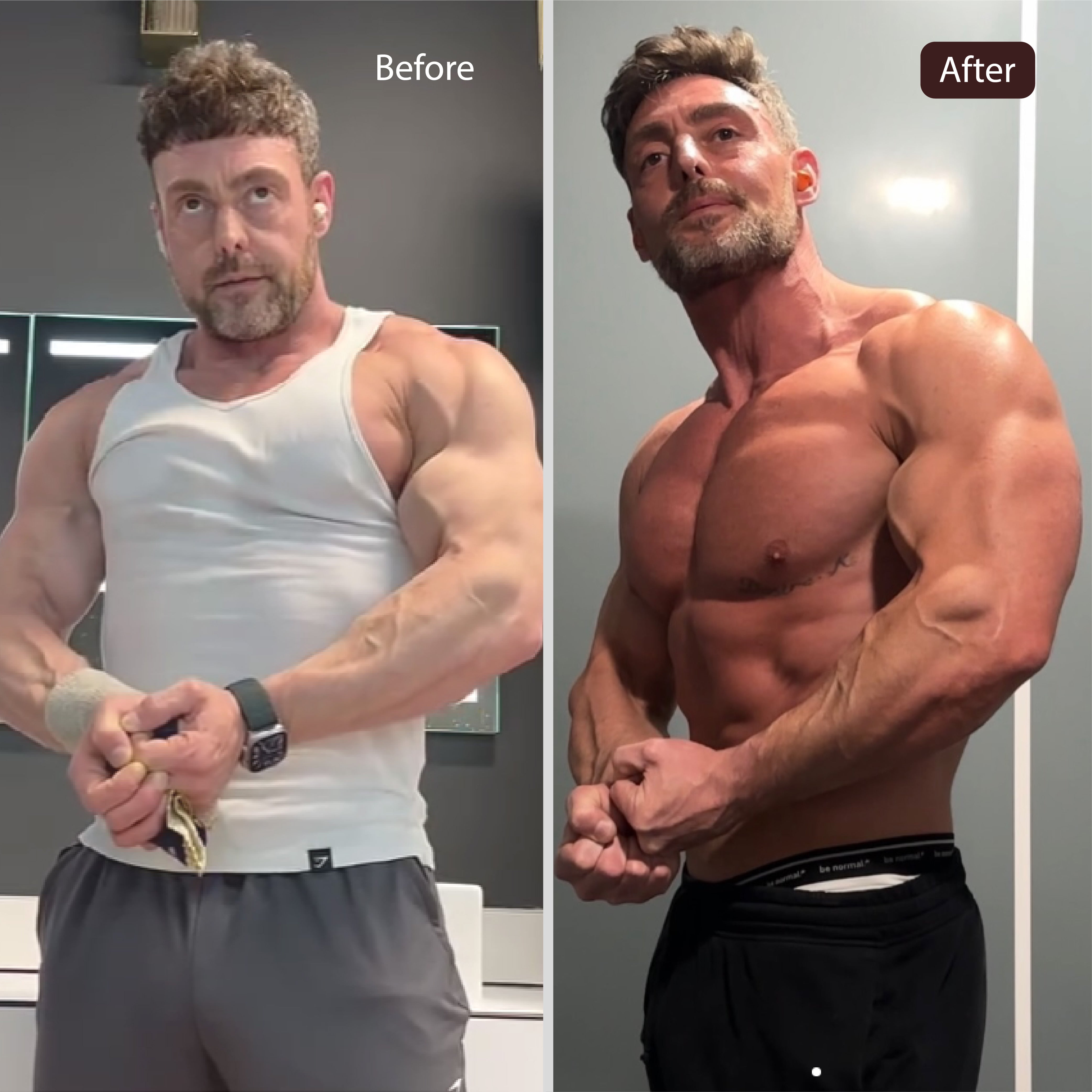 Tanning Moisturising Butter for Men with Active Skincare