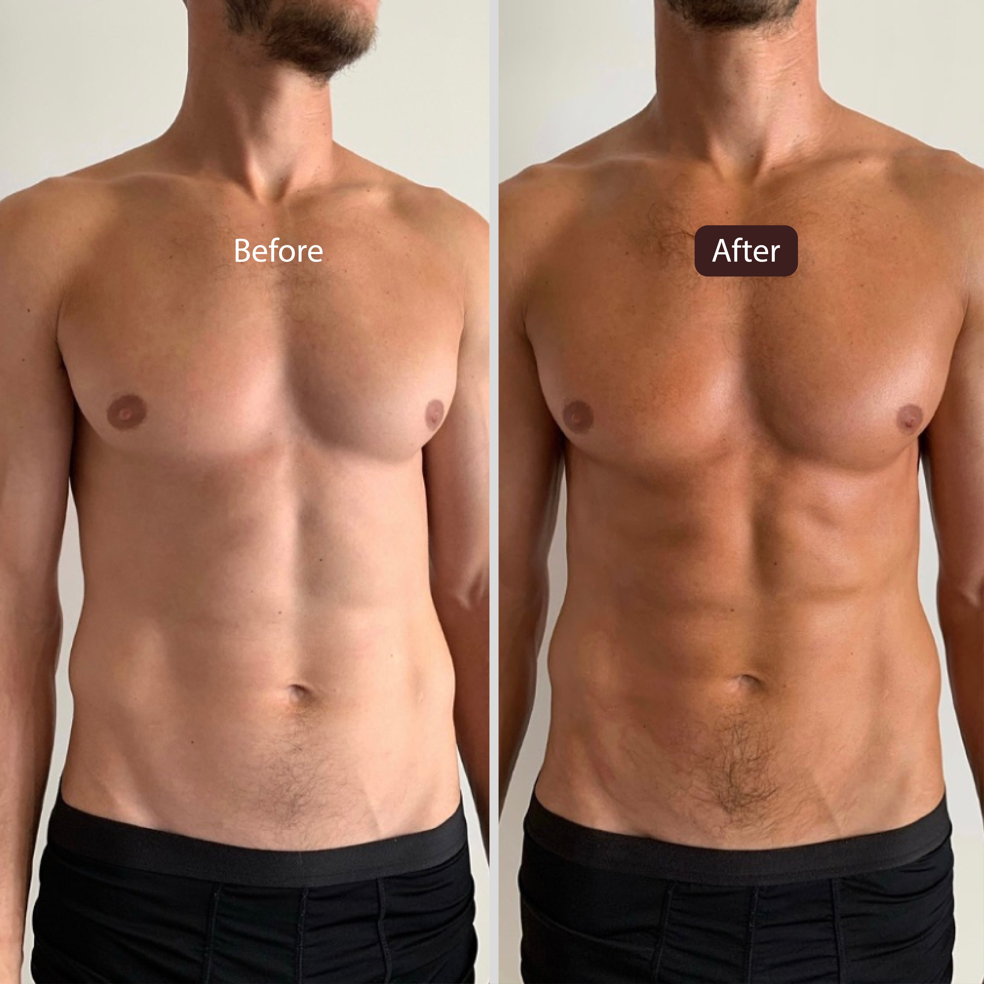 Tanning Moisturising Butter for Men with Active Skincare